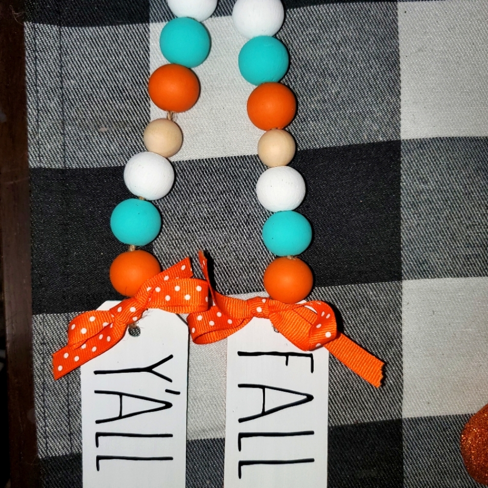 Set of Fall Y'all Canister Tassles